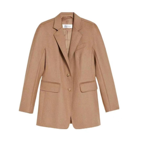 MaxMara/麦丝玛拉 女士棕色时尚休闲西服 ALPACA 001