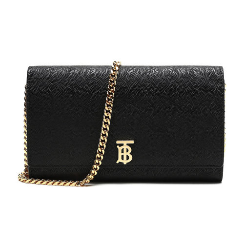 BURBERRY/博柏利 女款牛皮钱包手拿包单肩斜挎包链条包80207281