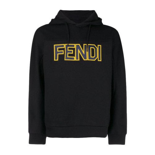 Fendi 芬迪 男装 服饰 棉质字母印花图案长袖时尚休闲连帽 男卫衣