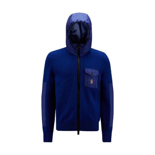  MONCLER蒙可蒙克莱 22年秋冬 男士 夹克 Hooded Wool Cardigan H20979B00007A9462765