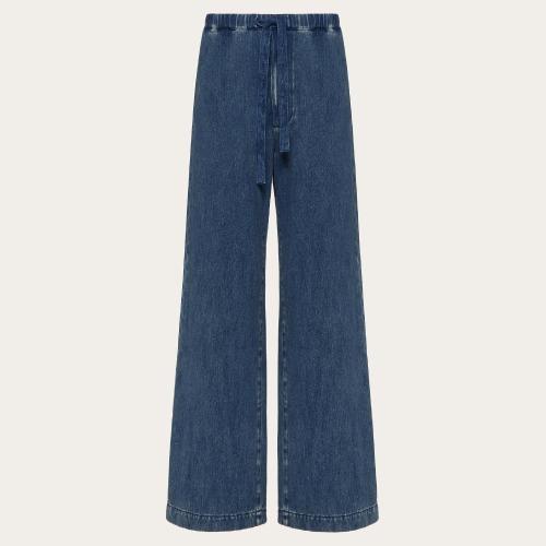  VALENTINO华伦天奴 22年秋冬 男士 休闲裤 PANTALON EN CHAMBRAY DENIM XV3DD01M845558