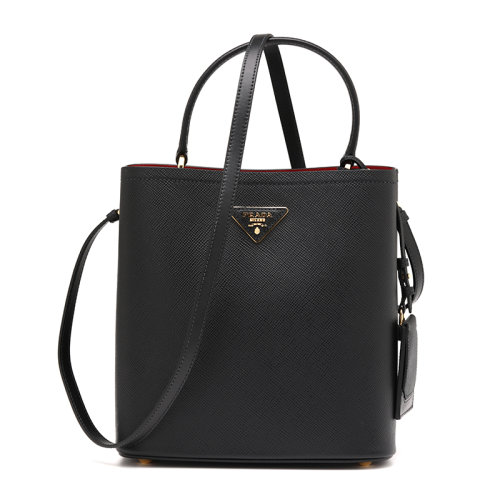 PRADA/普拉达Panier系列中号牛皮革女士手提单肩包1BA2122ER