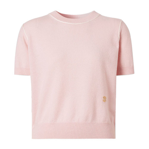 BURBERRY/博柏利 短袖专属标识图案女士针织衫/毛衣 8028820 1