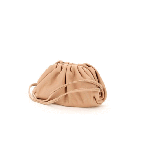 Bottega Veneta/葆蝶家 女士米色皮质手拿包 577816-VCP40-2620