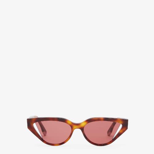 FENDI芬迪 22年秋冬 女士 太阳眼镜 时装秀太阳镜 FOL002V1PF1FV3