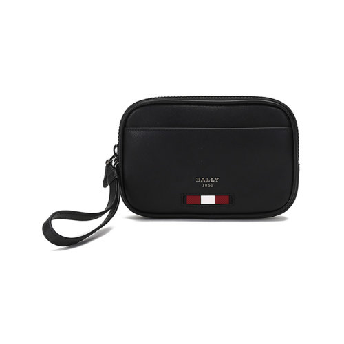 BALLY/巴利  男士防水再生牛皮手拿包条纹 BIHN MY