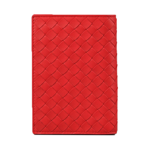 Bottega Veneta/葆蝶家 女士红色折叠钱包 315054V001N6411