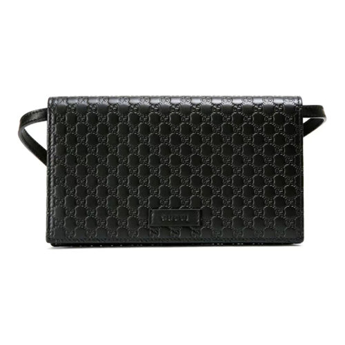 GUCCI/古驰 女士WOC斜跨包  小牛皮双G纹压花多色可选