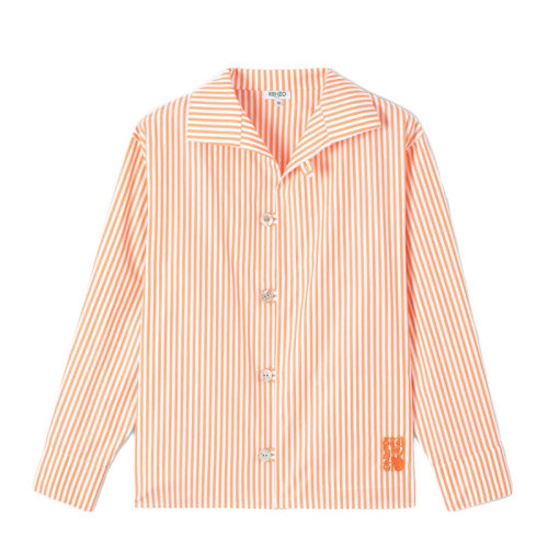 KENZO/高田贤三 女装 服装 棉质休闲翻领女士长袖衬衫 FA52CH0215AT