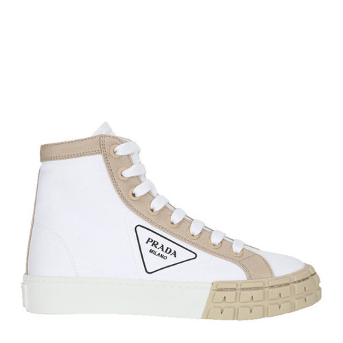 PRADA/普拉达  男士高帮徽标高帮板鞋帆布鞋 2TG158-89C多色可选