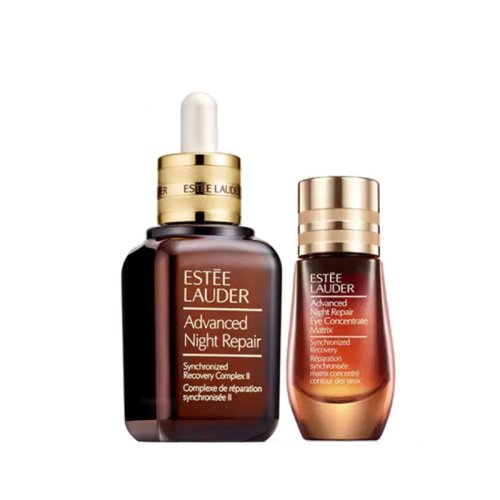 Estee Lauder/ 雅诗兰黛 肌透修护眼部密集精华露套装 （肌底液50ml 新款眼霜15ml）新疆不发货