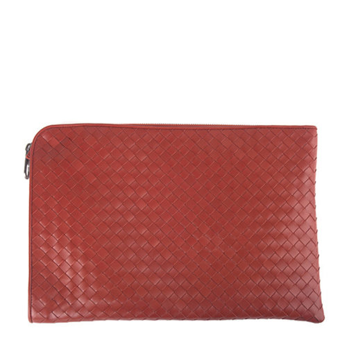 Bottega Veneta/葆蝶家 宝缇嘉 男士 羊皮拉链开合手拿包 224052V46514114 HJH0015X