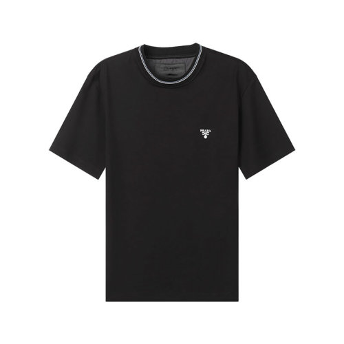 PRADA/普拉达【22春夏新款】男士棉质圆领短袖T恤 UJN797 710 S 221