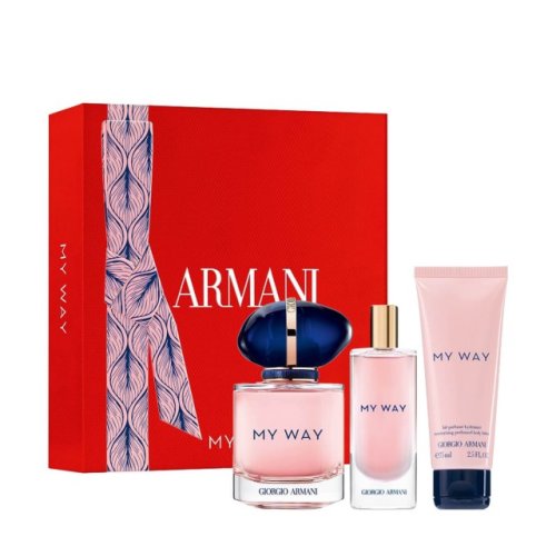 Giorgio Armani/乔治阿玛尼自我无界香水春意礼盒（香水50ml+香水15ml+身体乳75ml）