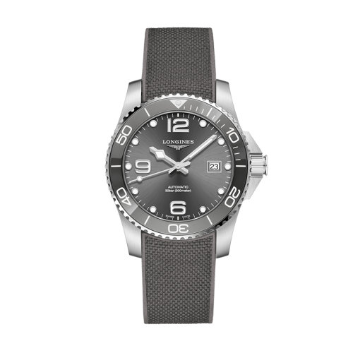 LONGINES/浪琴 康卡斯潜水系列新款潜水运动陶瓷机械表夜光防水男士腕表41毫米L3.781.4.76.9