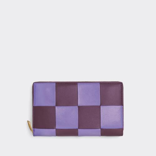  BV葆蝶家 22年秋冬 女士 钱包 portefeuille a fermeture zippee 651368V2AC25314