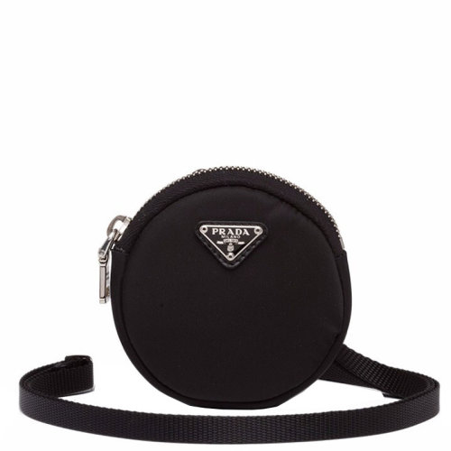 PRADA/普拉达  女士 女包 黑色尼龙斜挎包单肩包 1TT129-2CKI-F0002