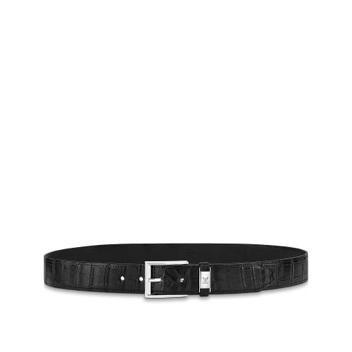  LV路易威登 22年秋冬 男士 腰带 CEINTURE VENDOME CROCODILE 35 MM M0551V M0551U M0551Q M05