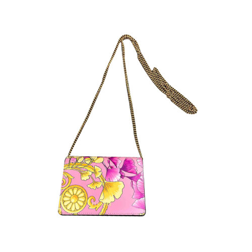 Versace范思哲  女士主线限定Ginkgo银杏花链条包