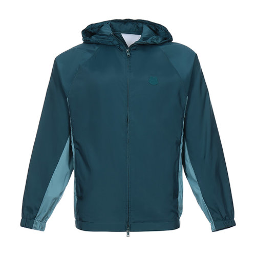 KENZO/高田贤三 男士聚酯纤维连帽运动外套风衣 5BL148 1NF