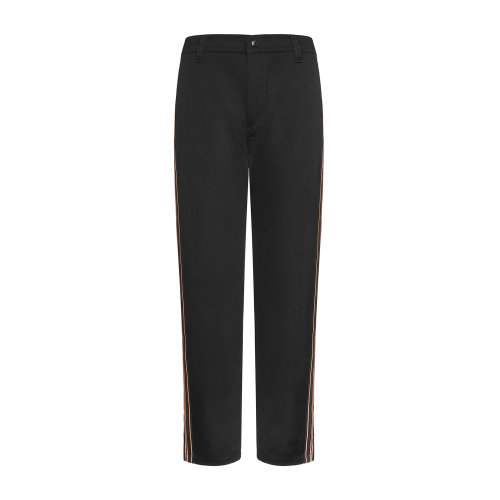 Valentino/华伦天奴 黑色 男士羊毛混纺针织长裤 UV3RBF456ET598 2020年秋冬