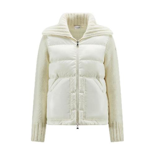  MONCLER蒙可蒙克莱 22年秋冬 女士 羽绒服 Padded Wool Cardigan H20939B00013M1115034