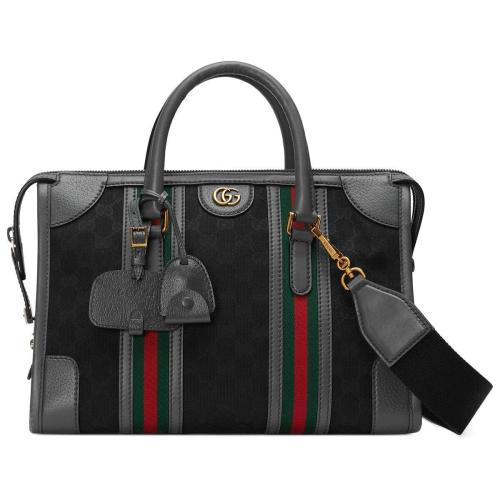  GUCCI古驰 22年秋冬 女士 中号帆布旅行袋 715666 FAARB 1048