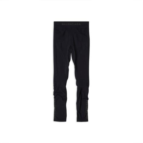  BALENCIAGA巴黎世家 22年秋冬 女士 休闲裤 Womens Athletic Leggings in Black 7196844C9B410