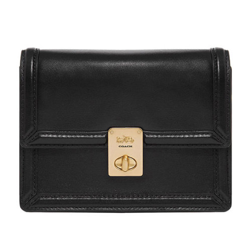 COACH/蔻驰2020秋冬女士专柜款皮质迷你单肩斜挎包腰包88499B4