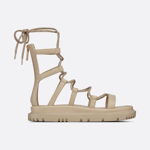 DIOR迪奥 22年秋冬 女士 平底凉鞋 Dior Abbesse 凉鞋 KCQ712VEA_S16T