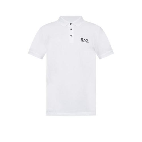  ARMANI/阿玛尼 阿玛尼 男士白色棉质短袖polo衫 8NPF04-PJM5Z-1100 PLFSX