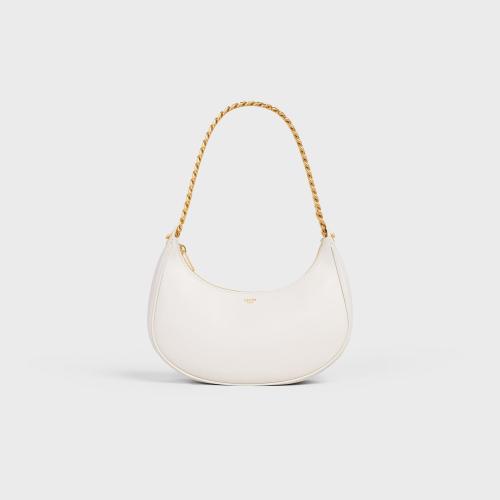  CELINE赛琳思琳 22年秋冬 女士 手提包 A_VA中号光滑牛皮革链条手袋 199583DGQ.01RC