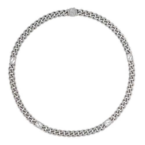  GUCCI古驰 22年秋冬 女士 互扣式双G项链 675766 I4601 0926