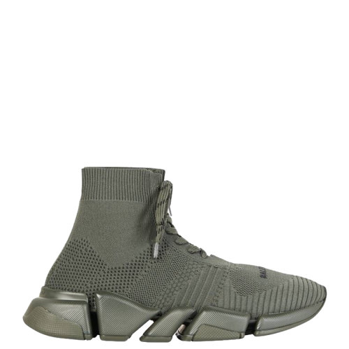 Balenciaga/巴黎世家      Speed 2.0系列 男士深绿色网眼系带运动鞋617258W2DB13111
