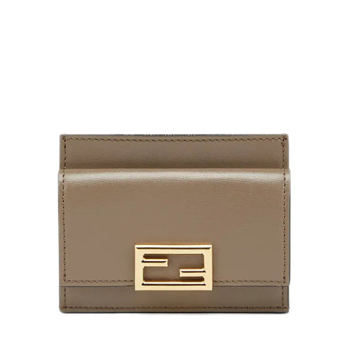 FENDI/芬迪   女士灰色小牛皮零钱袋卡包8M0423AHM0F1F1M