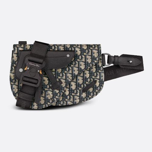  DIOR迪奥 22年秋冬 男士 单肩包 Pochette Saddle 1ADPO044YKY_H27E