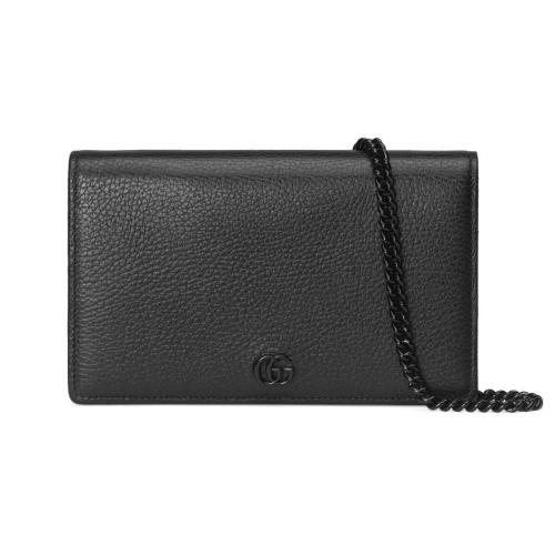  GUCCI古驰 22年秋冬 女士 GG Marmont系列链带钱包 497985 17WFN 1000