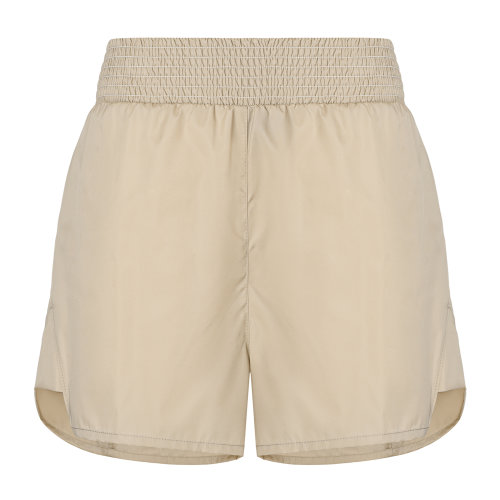 PRADA/普拉达 沙色 女士金属三角标logo饰尼龙短裤 22H815_I18_F0F24_S_201