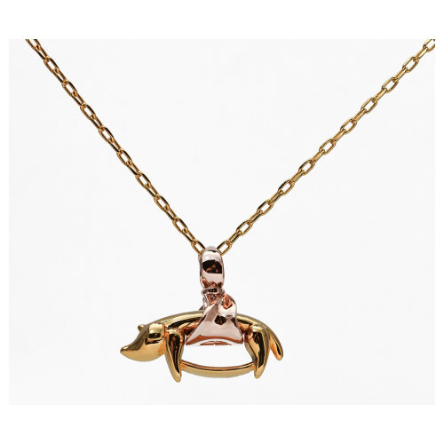 吊坠【山海经】 shiyu/十玉艺术珠宝 蠪蚳 精致古法黄铜 山海经 安眠 转运  十玉