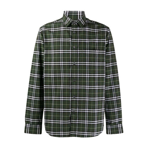 格纹长袖衬衫 BURBERRY/博柏利 巴宝莉 衬衣 专柜同款 男装 男士长袖衬衫