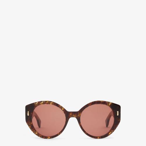  FENDI芬迪 22年春夏 女士 太阳眼镜 _色_纤维太阳镜 FOL022V1PF1E10