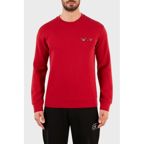  Emporio Armani/安普里奥阿玛尼 男士红色棉质卫衣 6K1M75 1JHSZ 0357 PLFSX