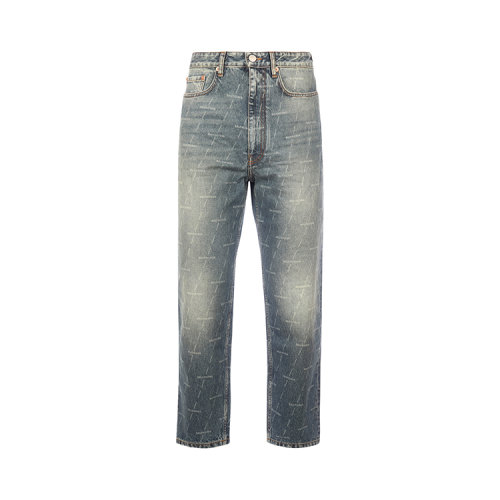 Balenciaga/巴黎世家 21年春夏 男士服装 男性 深蓝色 男士牛仔裤 641455TJW53_2340