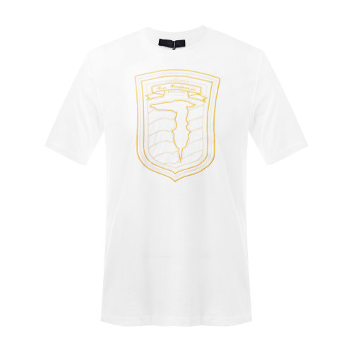 Trussardi/楚莎迪 纯棉圆领男士短袖T恤 短t 休闲上装 上衣