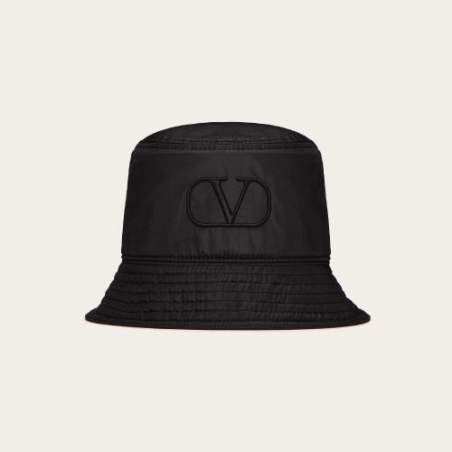  VALENTINO华伦天奴 22年春夏 男士 帽子 BOB VLOGO SIGNATURE EN SOIE XY0HGA11QSH0NO