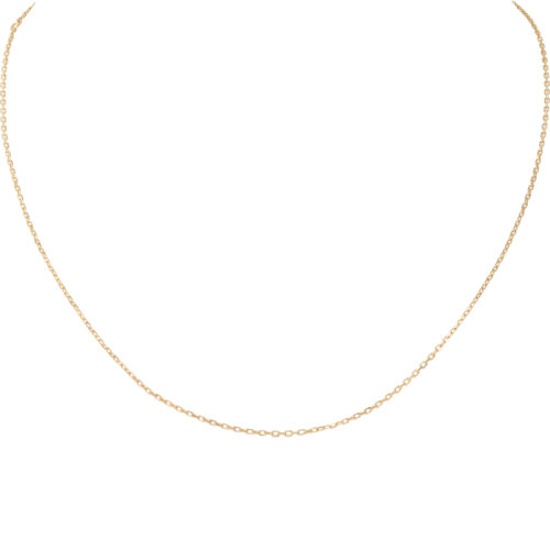 CARTIER/卡地亚 18K金黄金 经典简约单链项链 B7060700