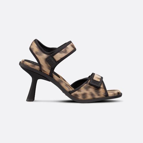  DIOR迪奥 22年春夏 女士 高跟凉鞋 Sandale a talon DiorActive KCQ725ZSI_S26U