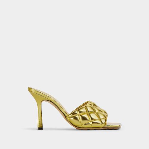 BV葆蝶家 22年秋冬 女士 高跟凉鞋 mules padded 592015V27M08265