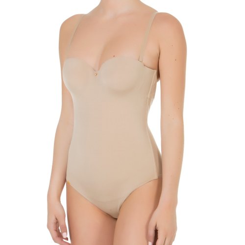 SELMARK/赛马可欧洲进口柔软舒适带钢圈有海绵垫连体塑身衣 10555