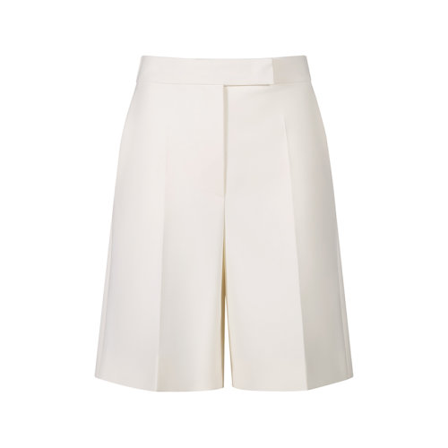 MaxMara/麦丝玛拉【22春夏新款】女士绵羊毛阔腿百慕大短裤 11410121 BRAY